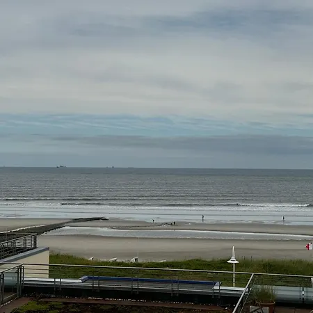 Apartment Kaiserhof Meeresbrise - Meerblick Vom Balkon Direkt Am Wangerooge