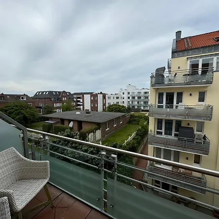 Kaiserhof Meeresbrise - Meerblick Vom Balkon Direkt Am Wangerooge