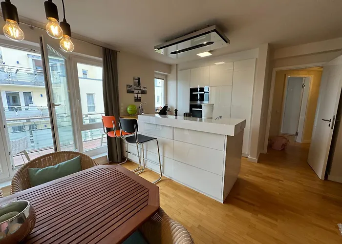 Lägenhet Kaiserhof Meeresbrise - Meerblick Vom Balkon Direkt Am